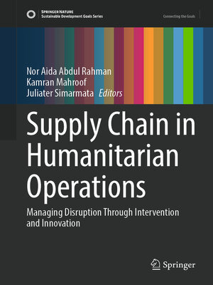 cover image of Supply Chain in Humanitarian Operations